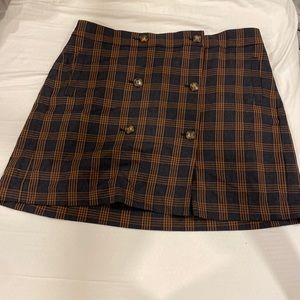 Madewell Brand New plaid skirt - XXL